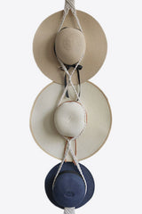 Macrame Triple Hat Hanger